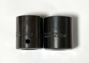 ★Cr-v 23mmソケット 差込角 12.7mm(1/2) 6角 2個セット#6