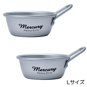 【2個セット】キーストーン MERCRY シェラカップ マーキュリー 計量カップ キャンプ アウトドア Lサイズ BK×２P