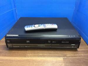 Panasonic DIGA VHS/HDD/DVDレコーダー DMR-XW41V リモコン付　中古品1603