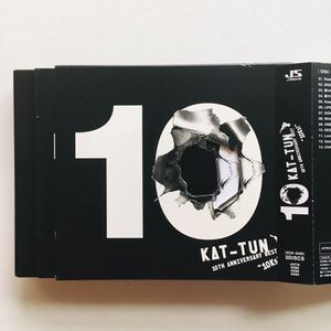 【CD】KAT-TUN / 10TH ANNIVERSARY BEST 10Ksテンクス! (2CD+DVD) ベストアルバム,亀梨和也,赤西仁☆★