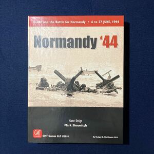 GMT Normandy ‘44 ノルマンディ上陸作戦 1944年 ウォーゲーム ボードゲーム 戦闘 戦争 軍 army レア 当時物 海外 ユニット未切断