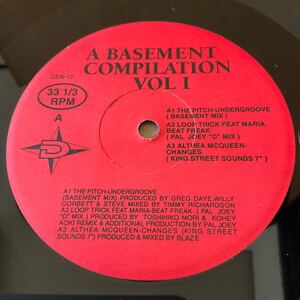 12インチ VARIOUS PAL JOEY BLAZE - A BASEMENT COMPILATION VOL I DEN-12