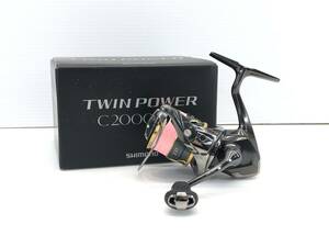 ■ 美品 シマノ SHIMANO 20 ツインパワー C2000SHG スピニング リール ライトゲーム 渓流 トラウト ■