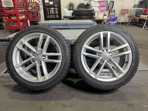 アウディ　TT　８S　FV　純正ホイール　8.5J×17+50　ダンロップ　WINTERMAXX　245/45R17　4本SET