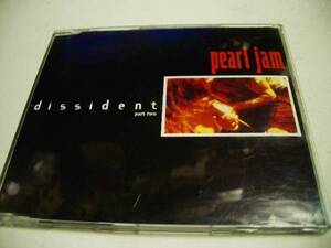 MaxiCD PEARL JAM(パールジャム)「dissident part two」 UK盤