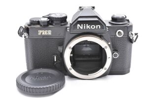 NIKON ニコン New FM2 ブラック 一眼フィルムカメラ 前期型(t8694)