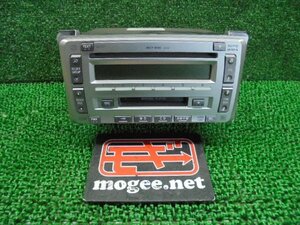 8EＮ3529BI6) トヨタ ポルテ NNP11/NNP15 中期型 純正CD/MDオーディオデッキ　MCT-W55