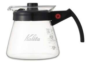 カリタ Kalita コーヒーサーバー 耐熱ガラス製 300ml 1~2人用 N #31203 電子レンジOK メモリ付き フタ付き 樹脂製ハン