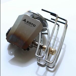真鍮ノブ soto st-310 brass ソト シングルバーナー