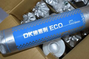 未使用☆大建工業　DK接着剤 ECO YQ1603 1ケース(12本入り)　業務用　フローリング　建材　床用施工★10527