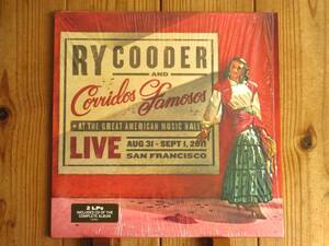 レア希少LP / Ry Cooder ライ・クーダー And Corridos Famosos / Live In San Francisco / Nonesuch / 534585-1 / オリジナル / 2LP+CD付