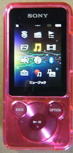 中古品 SONY DIGITAL MEDIA PLAYER NW-S784 8GB ビビットピンク