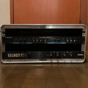 ★中古★ Rocktron Velocity 120 HUSH ⅡCX セット ロックトロン パワーアンプ ノイズリダクション ★動作品★