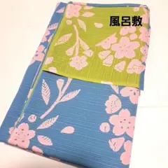 No.4154 風呂敷　桜の模様　着物　 新品未使用