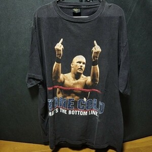  Vintage 1998 Stone Cold Steve Austin WWF WWE WCW Wrestling T Shirt Men’s 2XL　Tシャツ プロレス　ストーンコールド　90