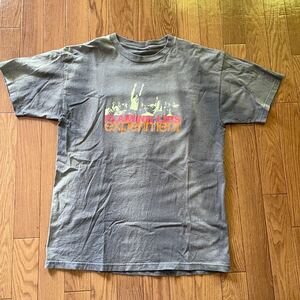 【鬼フェード】 90s The Flaming Lips ライブ ツアー Tシャツ 激レア フレーミングリップス Zaireeka Giant ヴィンテージ 古着 XL