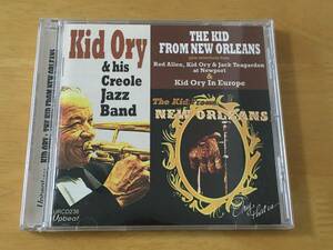 Kid Ory & His Creole Jazz Band The Kid from New Orleans 輸入盤CD 検:キッドオリー Swing Jazz Big Band Louis Armstrong King Oliver