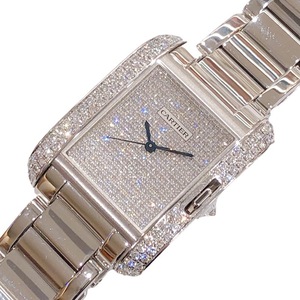 カルティエ Cartier タンク　アングレーズLM WT100011 K18WG 腕時計 レディース 中古