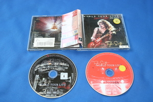 国内盤CD+DVD！Taylor Swift「WORLD TOUR LIVE Speak Now」テイラースウィフト CD レンタルアップ品　