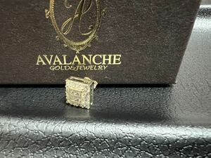 本物正規品　AVALANHE アヴァランチ　K10 ピアス　ヘビーウェイト　10金　アバランチ