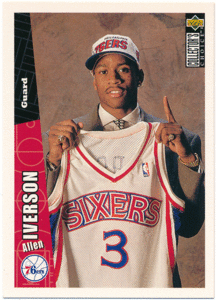 ☆ Allen Iverson NBA 1996-97 Upper Deck UD Collector