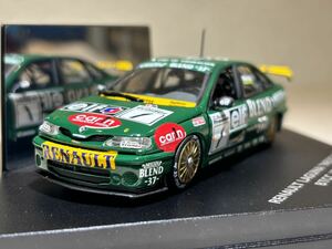 1/43 ルノー純正「ルノー ラグナ NESCAFE BTCC 1998 ALAIN MENU」グリーン VITESSE 製