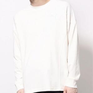 PUMA ロングTシャツ　オフホワイト　Lサイズ　新品　LS ロンT