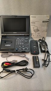 【絶版品】稼働確認OK 　SONY GV-HD700 miniDV カセットレコーダー　ソニー　テープ編集　貴重　処分　レア　コレクション　ハンディカム2