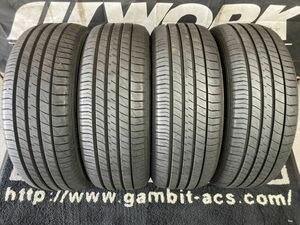 ◆4本セット! 1000円スタート完全売切!【21年製】ダンロップ ルマンV 215/55R17 215/55-17 タイヤ交換 クラウン エスティマ オデッセイ