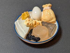 エイコー　ミニチュアプラネット miniatureGOHAN　食品サンプル 　81889　 おでん/手塗彩色　 EIKOH Miniatureplanet　和食