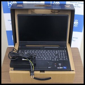 中古 ASUS TUF GAMING F15 FX506HEB ゲーミングノートPC CORE i7-11800H 16GB SSD 512GB RTX Windows 11 Home 15.6インチ