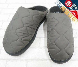 2S7303/未使用品 foot the coacher QUILTING SANDALS WAVE STITCH フットザコーチャー キルティングサンダル 9