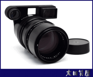 13)質屋出品☆Leica ELMARIT 135mm F2.8 エルマリート LEITZ CANADA ライツ カナダ 眼鏡付 メガネ付 中古☆1円～売り切り