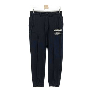 【1円】BEAMS GOLF ビームスゴルフ ナイロン ジョガー パンツ ブラック系 S [240101228968]