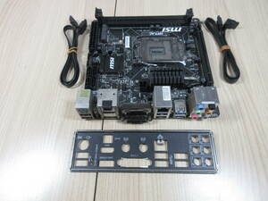 msi H97I AC MS-7851 VER:1.1 1150 Mini-ITX マザーボード 中古品