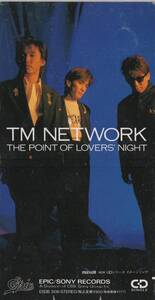 8cmCD☆ TM NETWORK 【THE POINT OF LOVERS