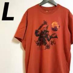 【UT】Lサイズ ユニクロ ゼルダの伝説 オレンジTシャツ半袖