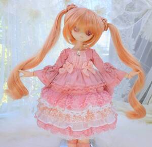 ⑬　DollHeart MSD SDM MDD ドレス ドール 衣装 服 美品　　