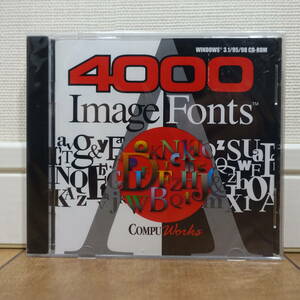 4000 Image Fonts COMPU Works 未開封