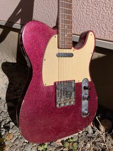 Fender USA 1968年製 Custom Telecaster Purple Sparkle / Rose Black Binding NAMM SHOW出展品？