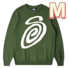 STUSSY CURLY SWEATER ニットセーター M