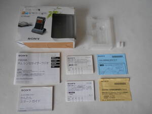 B / SONY ソニー 山ラジオ ICF-R354M ICF-R354MK の付属品の 元箱と取扱説明書 中古品