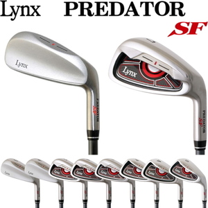 ★Lynx リンクス PREDATOR SF プレデター SF アイアン 8本組(5-9.P.A.S) カーボン(SR)★5番/6番はやさしい中空構造採用★