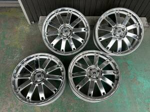 LIGHT WEIGHT SPORTS WHEELS 18×5.5J+45 4H-100 軽カスタムタントムーヴN-BOX