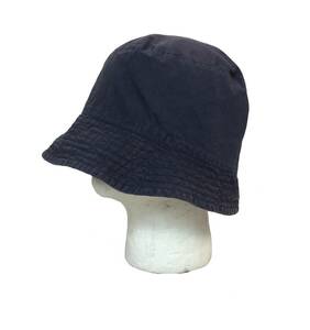 エンジニアードガーメンツ Engineered Garments バケットハット 帽子 コットン ネイビー×チェック メンズ M 送料250円