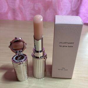 新品未使用　 ジルスチュアート　リップグロウ　バーム　01 リップクリーム　3.8g JILL STUART デパコス　 リップ　スキンケア　コスメ