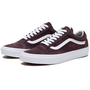 ☆VANS OLD SKOOL PIG SUEDE COLLECTION 暗紫/白 27.0cm バンズ オールドスクール ピッグスエード 撥水 VN0A5JMIBEF