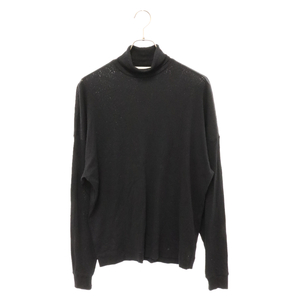 1017 ALYX 9SM アリクス 23AW NP L/S ROLL NECK タートルネック ロングスリーブ ニットセーター ブラック AAUTS0451FA02