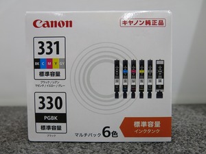 【未使用】 キヤノン Canon キャノン純正インクカートリッジ 6色マルチパック 標準容量タイプ BCI-331+330/6MP