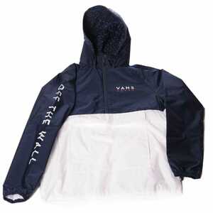 【L】VANS バンズ/アノラックパーカー/VICTORY ANORAK/紺×白